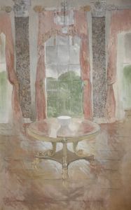 'The Saloon at Castle Coole' by TP Flanagan