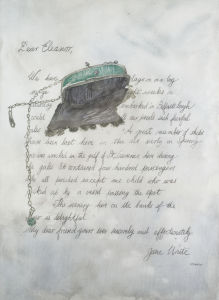 Emigrant Letter, Dear Eleanor, 1974 by TP Flanagan